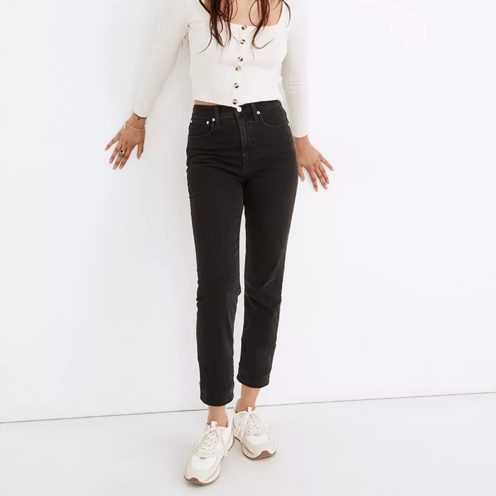 NWT Madewell Classic Straight Jeans in Lunar Wash